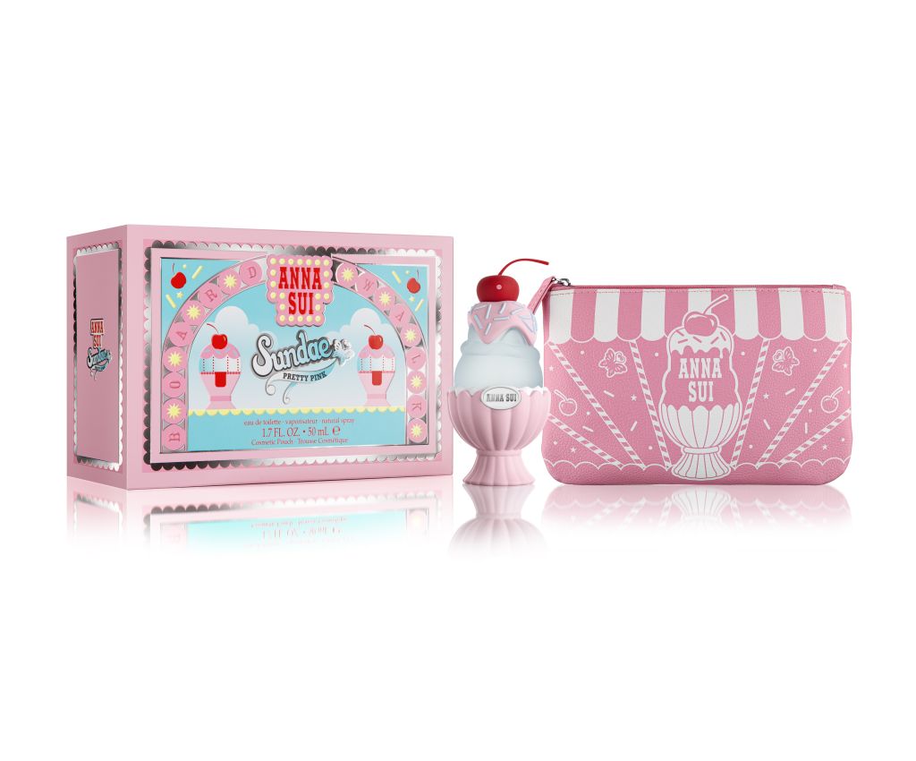 SUNDAE Pretty Pink Pouch Set